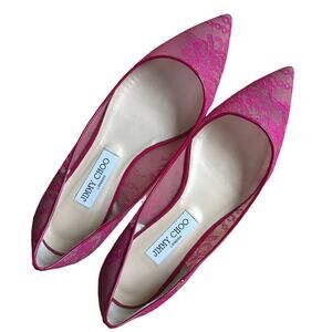 Jimmy Choo Lace Ballet Flats Size 40